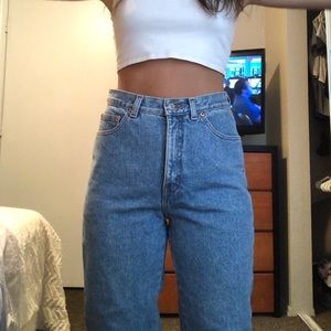 GAP denim mom jeans